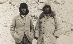 The British members of the Second Climbing Party - Bruce and Finch, China (Tibet), 20th March 1922. Mount Everest Expedition 1922. (Photo by J.B. Noel/Royal Geographical Society via Getty Images)