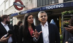 Sadiq Khan Campaigns With Tooting By-election Candidate Rosena Allin-Khan