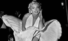 Marilyn Monroe stands over a New York City subway grate in The Seven Year Itch. 