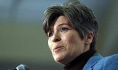 Joni Ernst<br>FILE - In this Jan. 25, 2016, file photo, Sen. Joni Ernst, R-Iowa, introduces then-Republican presidential candidate Sen. Marco Rubio, R-Fla., during a campaign event in Des Moines, Iowa. Republican Donald Trump is spending part of July 4 with Ernst amid speculation about his vice presidential pick. Trump tweeted, “I look forward to meeting @joniernst today in New Jersey.” (AP Photo/Paul Sancya, File)