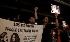 Activists take part in a vigil for Rivera  in San Jose in February 2020.