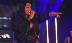 Ringleader … Stefflon Don in London in February.