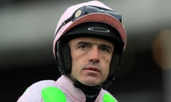 Ruby Walsh pictured at Cheltenham last month before the fall that resulted in him curtailing his rides at the meeting.
