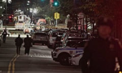 Terror attack in New York, USA - 31 Oct 2017<br>Mandatory Credit: Photo by Wes Bruer/ZUMA Wire/REX/Shutterstock (9185412h) Scene of the attack Terror attack in New York, USA - 31 Oct 2017 A terrorist attack has left 8 dead and injured more in New York City as children prepared for Halloween celebrations. Eight people were killed and a dozen more injured after a truck plowed into pedestrians on a bike path near the World Trade Center in New York City.