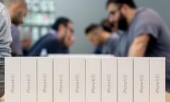 Report says Apple may cut iPhone production this quarter.