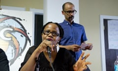 Writers Edwidge Danticat and Junot D​​íaz