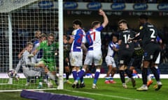 Coventry City goalkeeper Ben Wilson forces the ball over the line to equalise