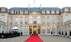 Red carpet outside the Elysee Palace, Paris, France - 26 Apr 2012<br>Mandatory Credit: Photo by Sipa/REX/Shutterstock (1702694b) Red carpet outside the Elysee Palace, Paris, France Red carpet outside the Elysee Palace, Paris, France - 26 Apr 2012