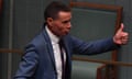 Liberal MP Andrew Laming has returned to parliament after taking a month off in response to allegations of poor behaviour towards women.