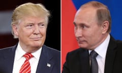 Donald Trump and Vladimir Putin