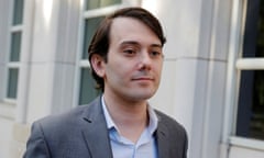 FILE PHOTO: Martin Shkreli departs after a hearing at U.S. Federal Court in Brooklyn New York<br>FILE PHOTO: Martin Shkreli, former chief executive officer of Turing Pharmaceuticals and KaloBios Pharmaceuticals Inc, departs after a hearing at U.S. Federal Court in Brooklyn, NY, U.S., June 26, 2017. REUTERS/Lucas Jackson/File Photo
