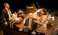 Charlie Ryan, Monica Sagar, Adam Fenton, Les Dennis and Mina Anwar in Spring and Port Wine.