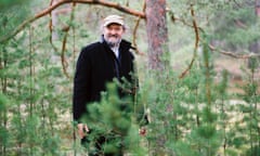 Estonian composer Arvo Pärt<br>LAULASMAA, ESTONIA - MAY 13, 2014 - 
Estonian composer Arvo Pärt in his home forest in Laulasmaa, Estonia, before going on a tour to the United States.
(Photo by Birgit Püve for the Washington Post)