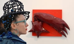 Zoe Sherwood, an artist, pictured at the annual Frieze London Art Fair.