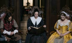 Programme Name: The Miniaturist - TX: n/a - Episode: n/a (No. 1) - Picture Shows: ***EMBARGOED UNTIL 7th DEC 2017*** Johannes Brandt (ALEX HASSELL), Marin Brandt (ROMOLA GARAI), Nella Brandt (ANYA TAYLOR-JOY) - (C) The Forge - Photographer: Laurence Cendrowicz