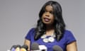 Kim Foxx<br>FILE - In this Feb. 22, 2019 file photo, Cook County State’s Attorney Kim Foxx speaks at a news conference, in Chicago. Text messages show Fox, the Chicago prosecutor whose office handled the case of “Empire” actor Jussie Smollett told her top deputy that Smollett was a “washed up celeb” who was overcharged. The office of Cook County State’s Attorney released thousands of documents from the investigation late Tuesday, April 16, 2019, in response to media requests. (AP Photo/Kiichiro Sato, File)