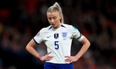 Leah Williamson, the current England captain, faces an extended spell on the sidelines