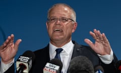 Former Australian prime minister Scott Morrison