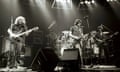 The Grateful Dead on stage in London. 