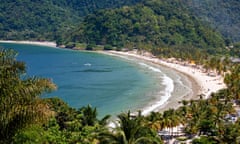 Beach at Maracas Bay in Trinidad