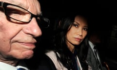 Rupert Murdoch and Wendi Deng