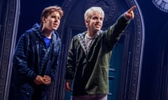 Sean Rees-Wemyss as Albus Potter and William McKenna as Scorpius Malfoy