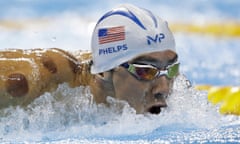 United States' Michael Phelps competes in a men's 200-meter butterfly heat during the swimming competitions at the 2016 Summer Olympics, Monday, Aug. 8, 2016, in Rio de Janeiro, Brazil. (AP Photo/Michael Sohn)