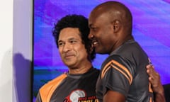 Sachin Tendulkar and Brian Lara