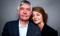 Charlotte Rampling, Tom Courtenay<br>In this Wednesday, Nov. 11, 2015 photo, Tom Courtenay, left, and Charlotte Rampling pose for a portrait in West Hollywood, Calif. Courtenay and Rampling might be cinematic contemporaries in our popular imagination, but they were near strangers when they began work on the marital drama "45 Years." Still, you wouldn't know it from the film, or their cheeky, sarcastic in-person banter. (Photo by Rich Fury/Invision/AP)