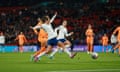 Ella Toone scores England’s winner against the Netherlands in the Nations League