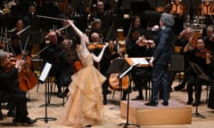 Gustavo Dudamel conducts the LA Philharmonic, with María Dueñas on violin, at the Barbican.