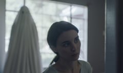 Rooney Mara and Casey Affleck in A Ghost Story