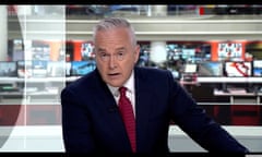 Huw Edwards presenting BBC News