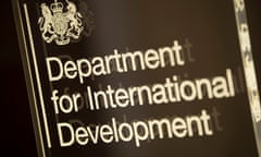 Sign for Department for International Development