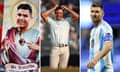 Cristiano Ronaldo, Rory McIlroy and Lionel Messi