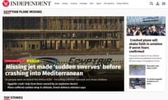 The Independent website