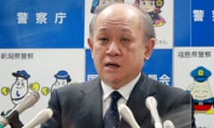 Itaru Nakamura at a press conference in Tokyo.