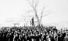 Lynching of a black man,, 1882,, United States,, Washington. Library of Congress, . (Photo by: Photo12/UIG via Getty Images)