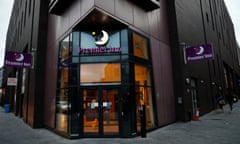 A Premier Inn hotel in Liverpool