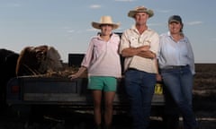 Matt Ireson, his wife Sandra and daughter Pip