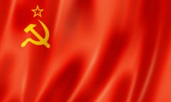 The Soviet Union flag.