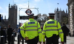 Police in central London