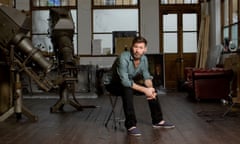 Mat Collishaw in his south London studio.