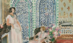 Part of The Moorish Screen by Henri Matisse