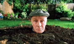 Richard Wilson as Victor Meldrew in One Foot in the Grave.