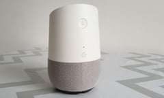 A google Home device