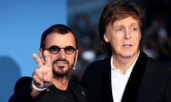 Ringo Starr and Paul McCartney in 2016.