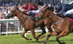 Rhododendron just holds on from the fast-finishing Lightning Spear