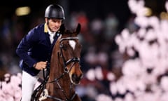 Shane Rose competing at the Tokyo Olympics.