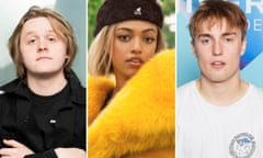 Lewis Capaldi, Mahalia and Sam Fender